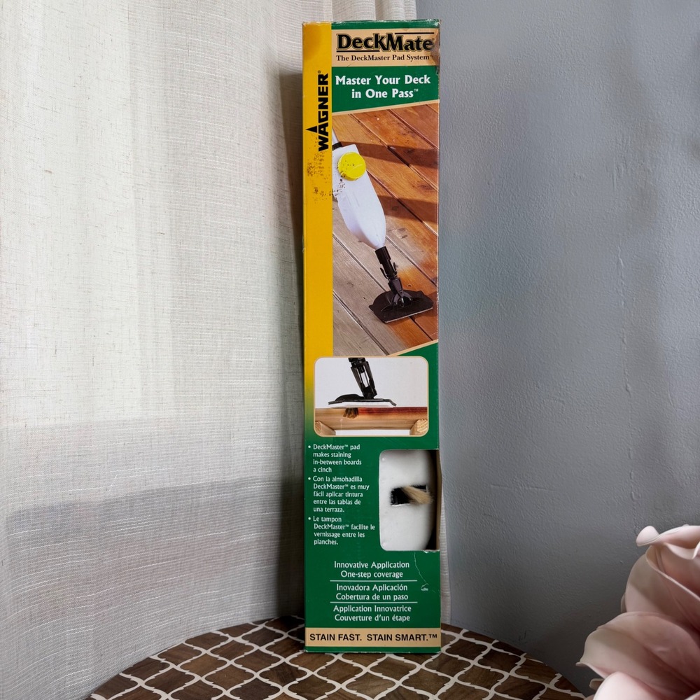 New Wagner DeckMate DeckMaster Pad System Staining Tool 0284065